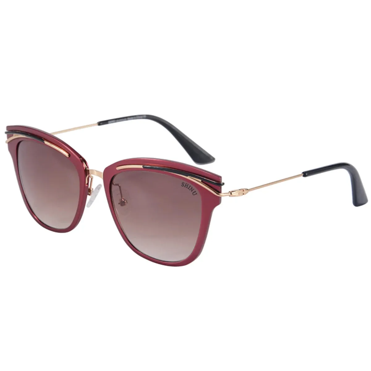 Retro Vintage Aluminum Women's Sunglasses with UV400 Protection
