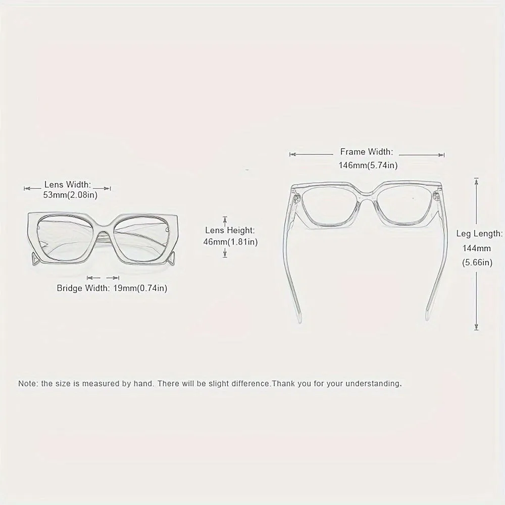 Retro Y2K Vibrant Colors Polarized Cat Eye Sunglasses
