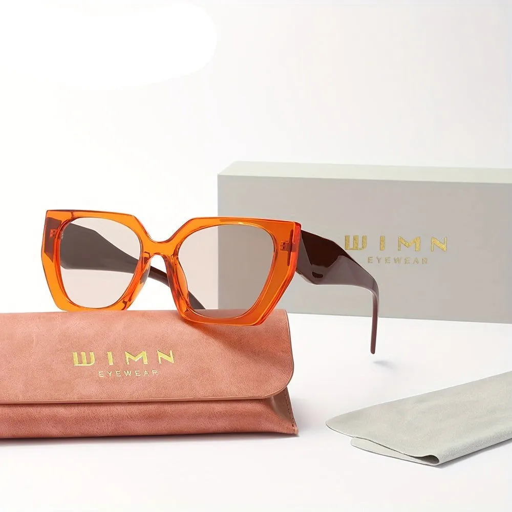 Retro Y2K Vibrant Colors Polarized Cat Eye Sunglasses
