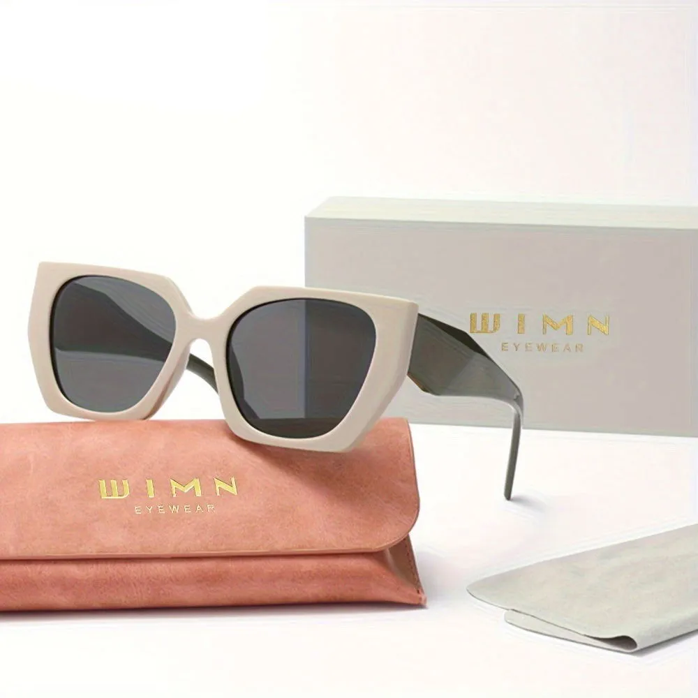 Retro Y2K Vibrant Colors Polarized Cat Eye Sunglasses