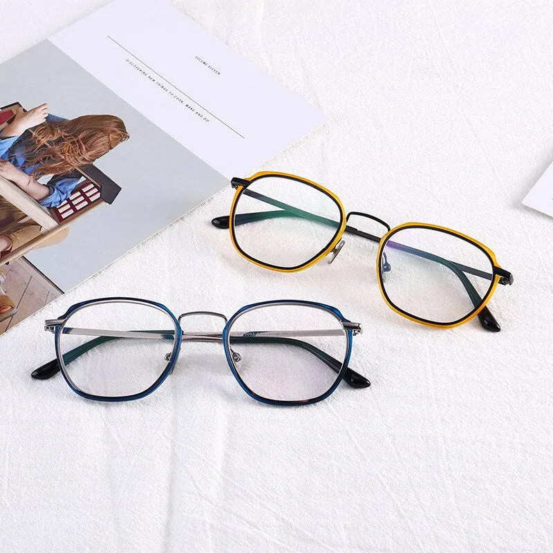 Reven Jate Tr90 Unisex Eyeglasses Round 1718063