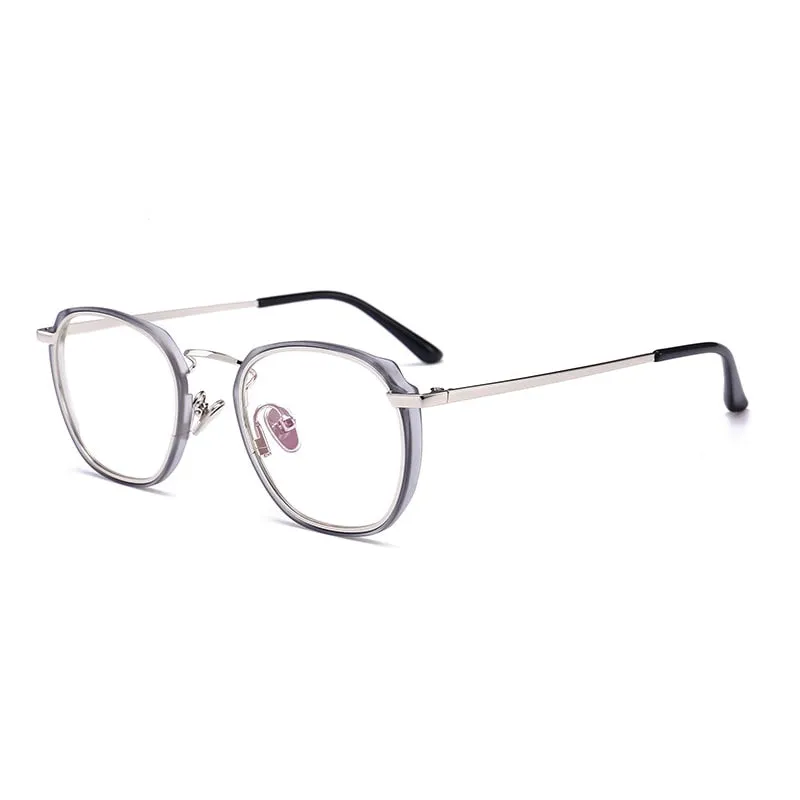 Reven Jate Tr90 Unisex Eyeglasses Round 1718063
