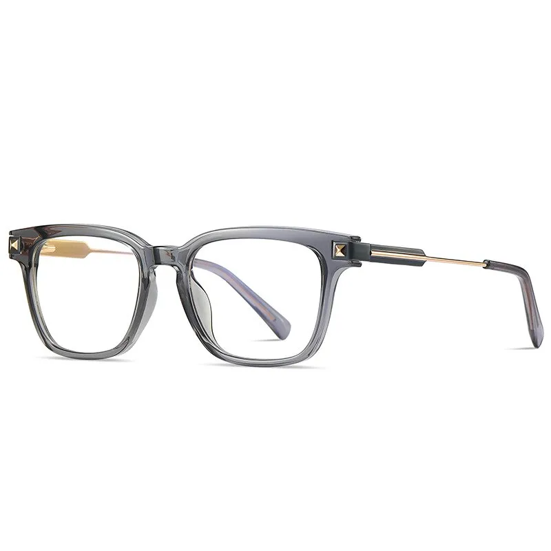 Reven Jate Unisex Full Rim Square Acetate Eyeglasses 2068