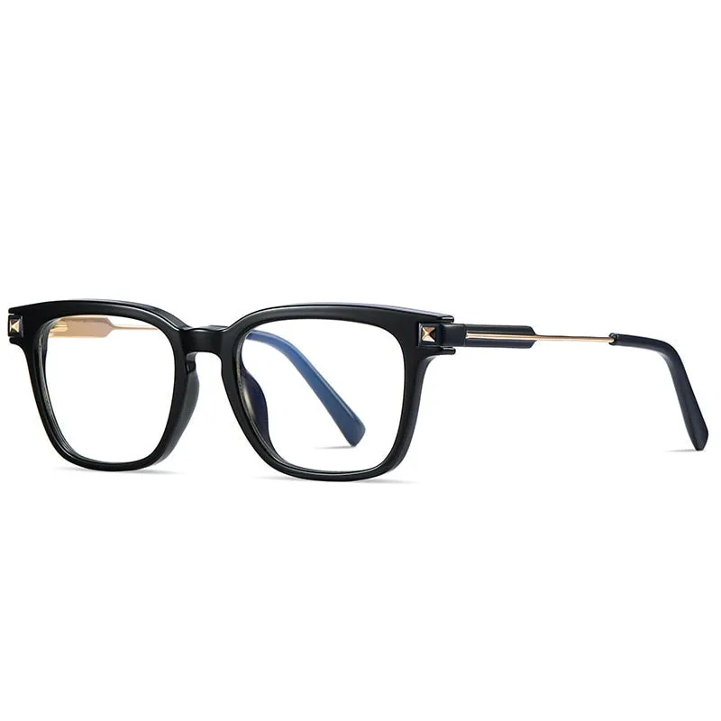Reven Jate Unisex Full Rim Square Acetate Eyeglasses 2068