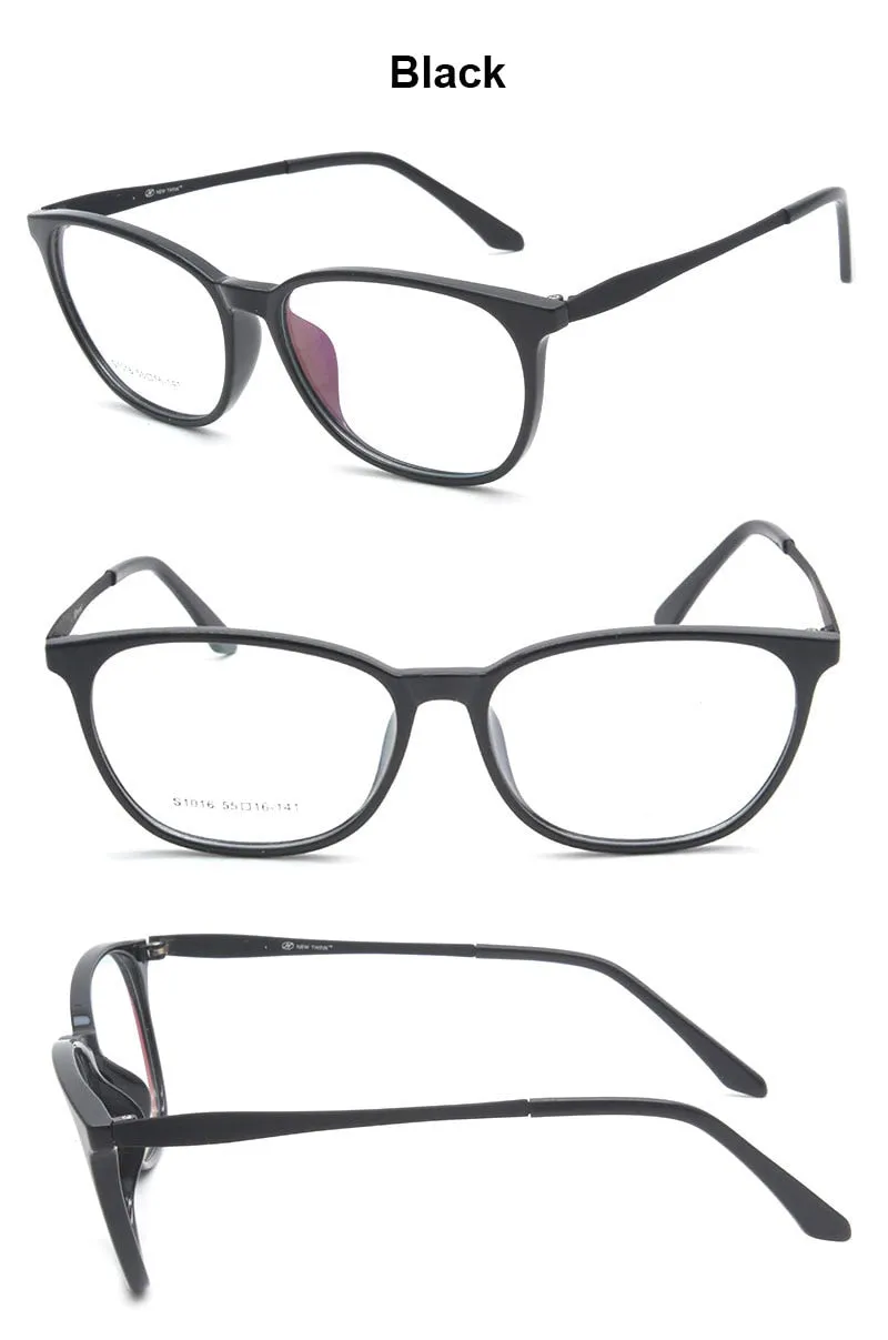 Reven Jate Unisex Full Rim Square Acetate Eyeglasses S1016