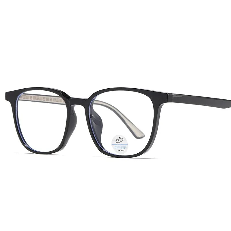 Reven Jate Unisex Full Rim Square Tr 90 Acetate Eyeglasses 81245