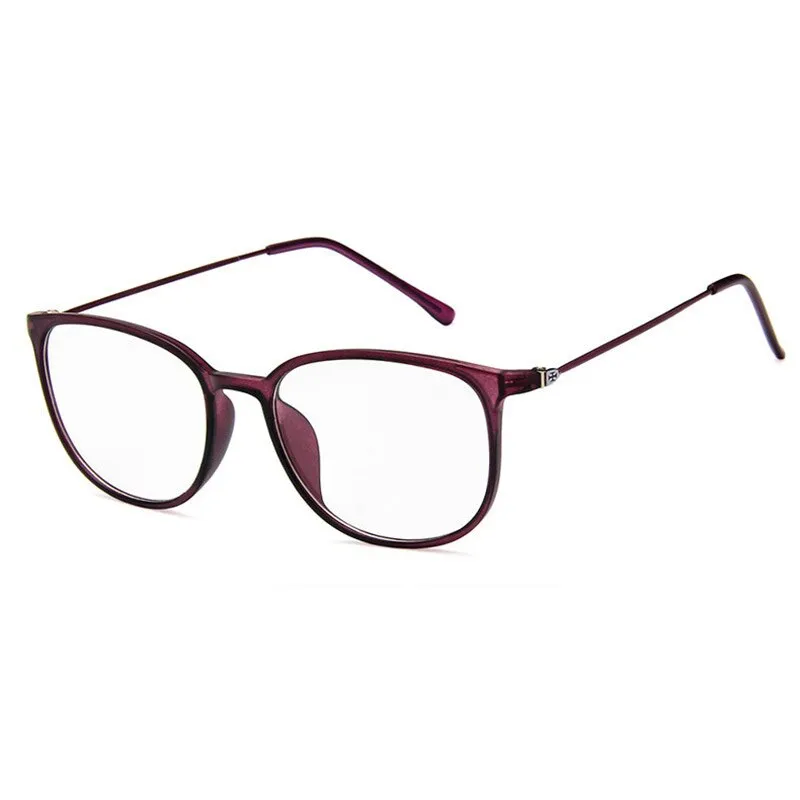 Reven Jate Unisex Full Rim Square Tr 90 Eyeglasses J872