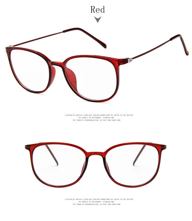 Reven Jate Unisex Full Rim Square Tr 90 Eyeglasses J872