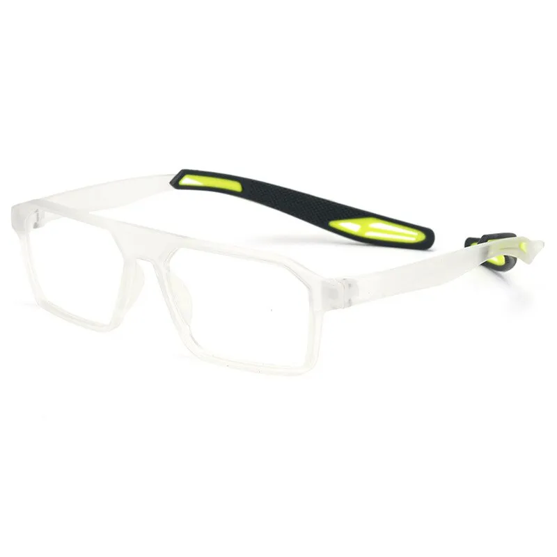Reven Jate Unisex Full Rim Square Tr 90 Sport Eyeglasses 1218