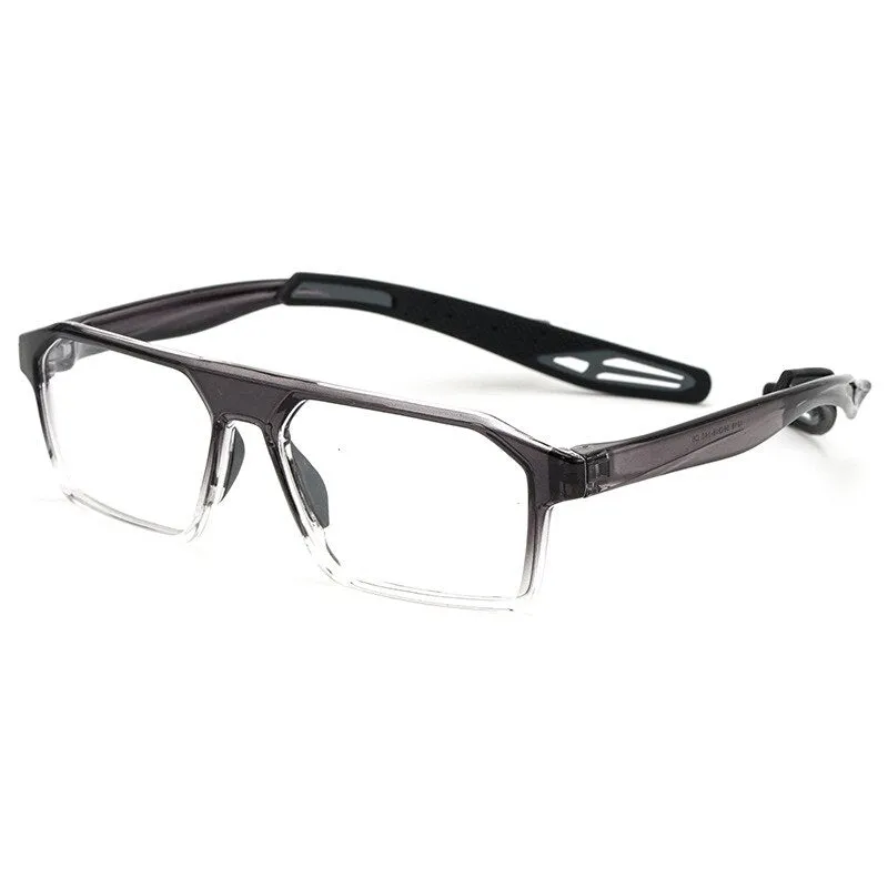 Reven Jate Unisex Full Rim Square Tr 90 Sport Eyeglasses 1218
