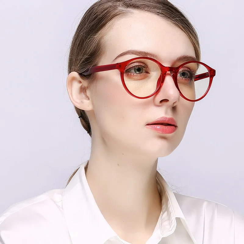 Reven Jate Women's Full Rim Round Tr 90 Eyeglasses 2007