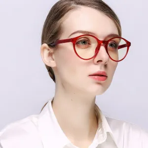 Reven Jate Women's Full Rim Round Tr 90 Eyeglasses 2007