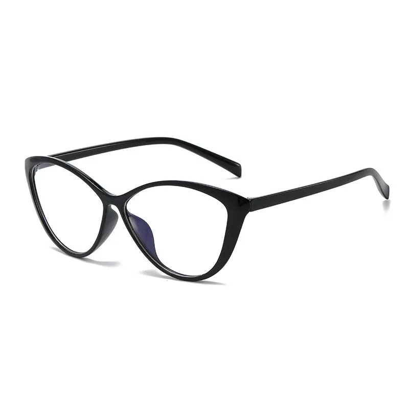 Reven Jate Women's Full Rim Square Cat Eye Tr 90 Eyeglasses 5865