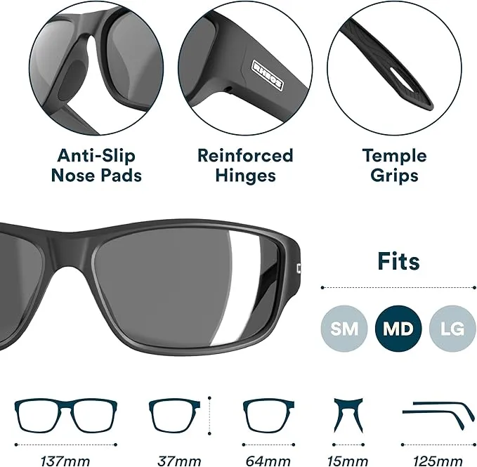Rheos Bahias Floating Boating & Fishing Polarized Anti-Glare Sunglasses