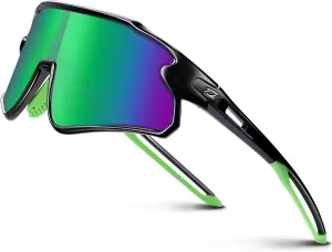 RIVBOS Youth Baseball Sunglasses for Kids(Boys&Girls) Polarized UV Protection Cycling Glasses RYS007