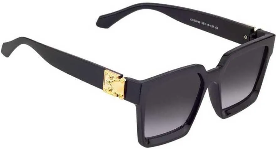 RMKK Retro Square, Aviator Sunglasses (For Men & Women, Blue, Black)