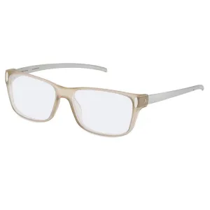 Rodenstock Men's Eyeglasses - Demo Lens Crystal Frame Rectangular | R8012-B-56-15-145