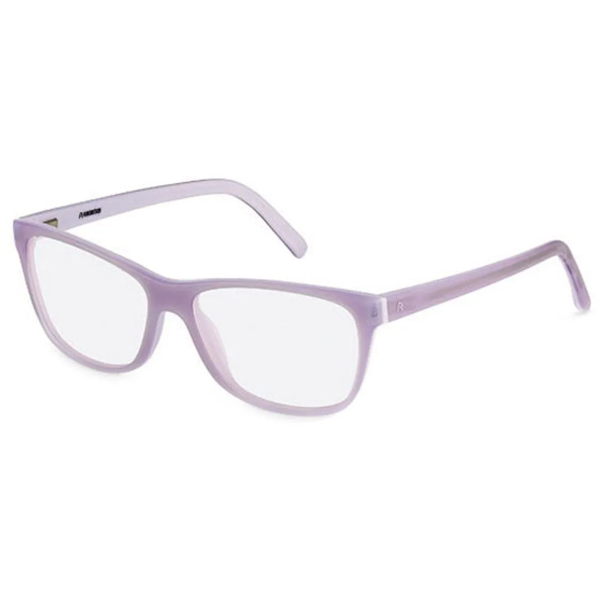 Rodenstock Women's Eyeglasses - Demo Lens Viola Frame Square | R5273-F-55-15-135