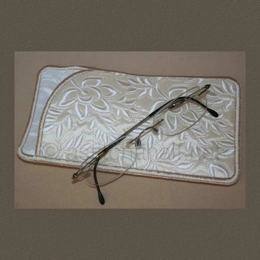 Rose Lace Eyeglass Case