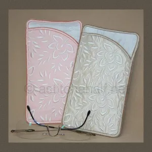 Rose Lace Eyeglass Case