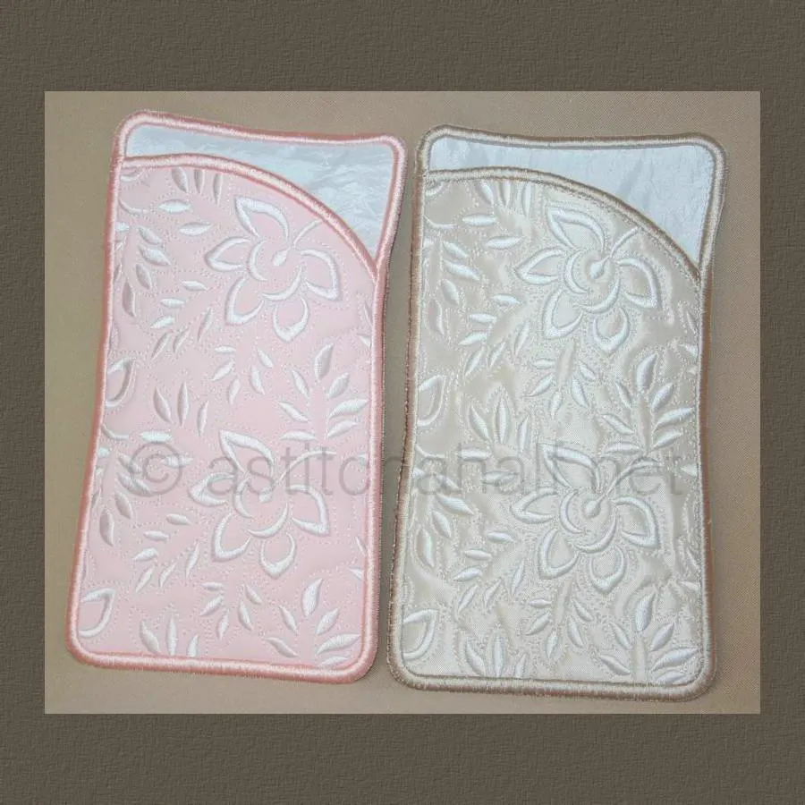 Rose Lace Eyeglass Case