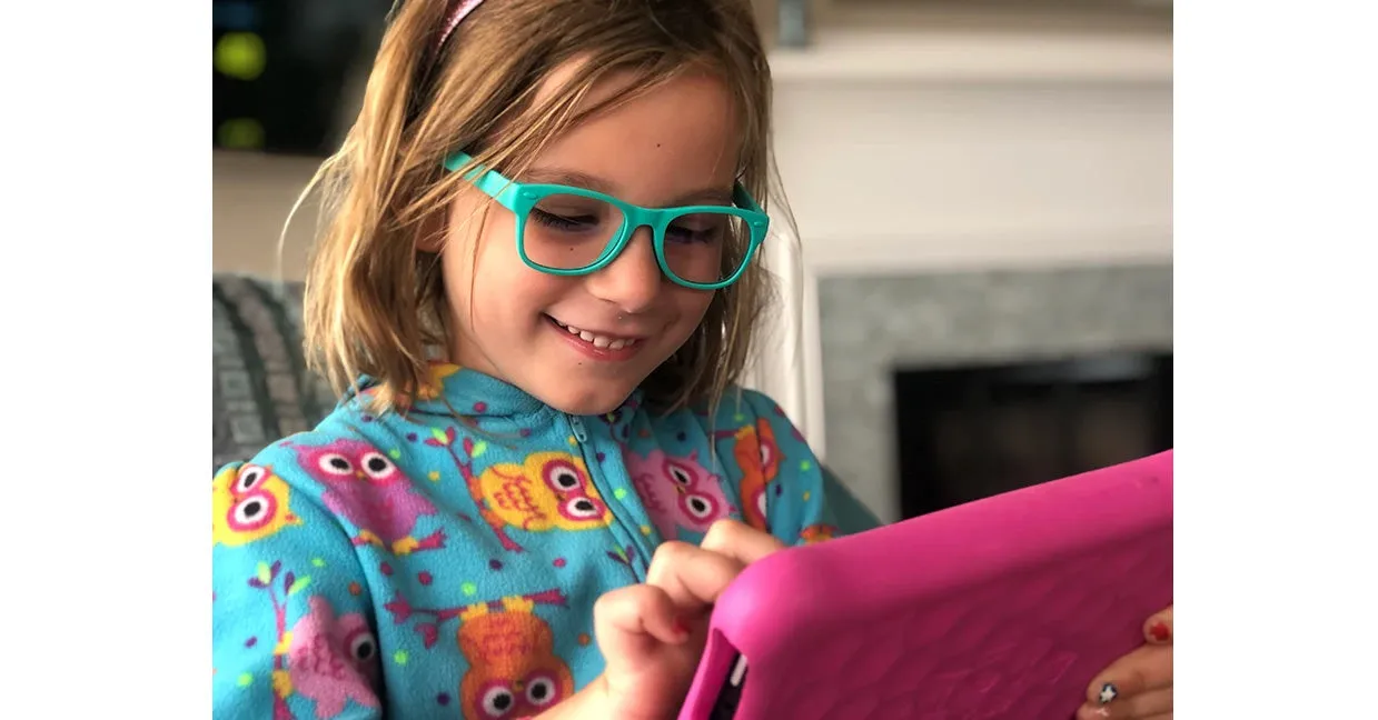 Roshambobaby Junioe (4  years) Screen Time Blue Blocker Avn Glasses