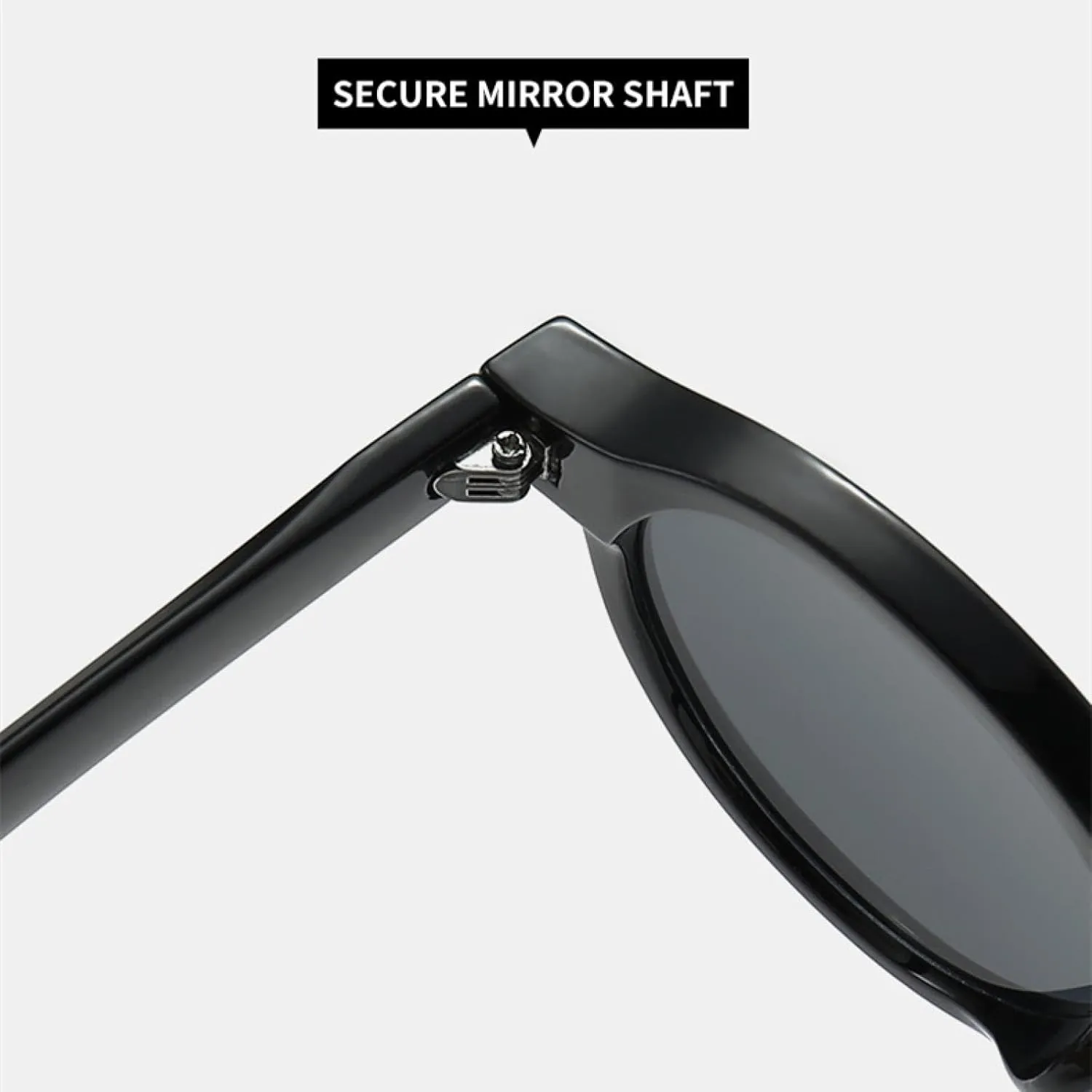 Round Fashion Sunglasses for Women Men Shades Rivets Vintage Eyewear