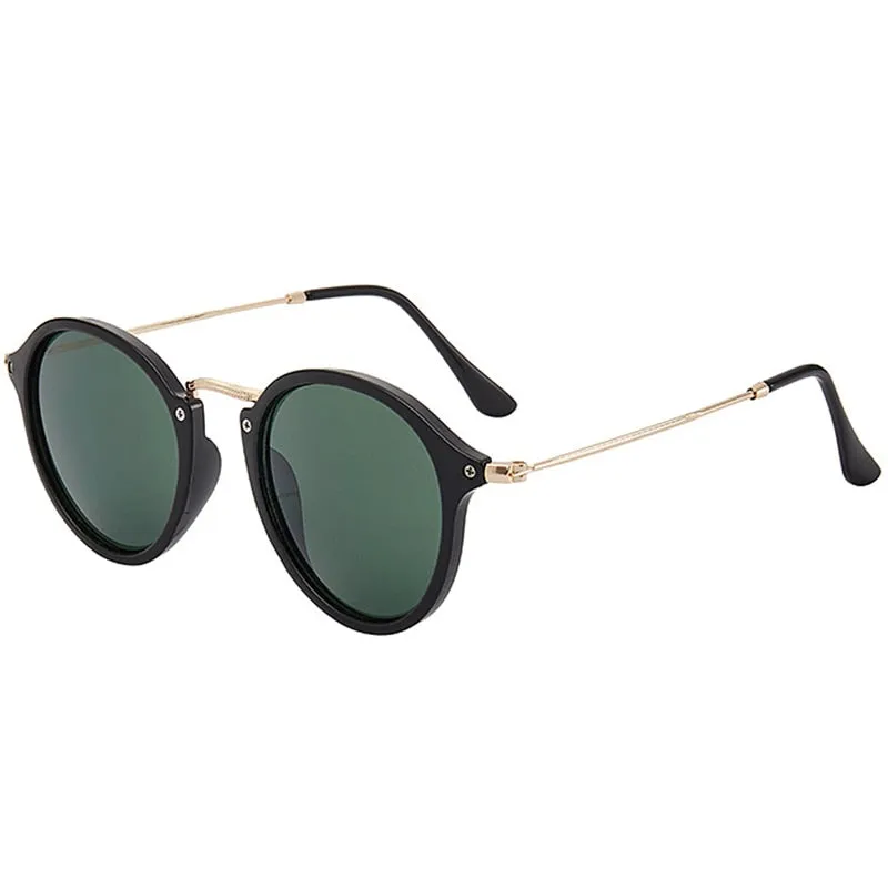 Round Retro Driving Sunglass
