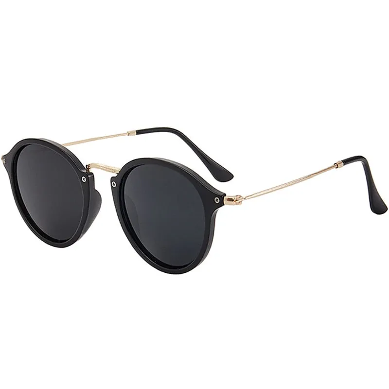 Round Retro Driving Sunglass