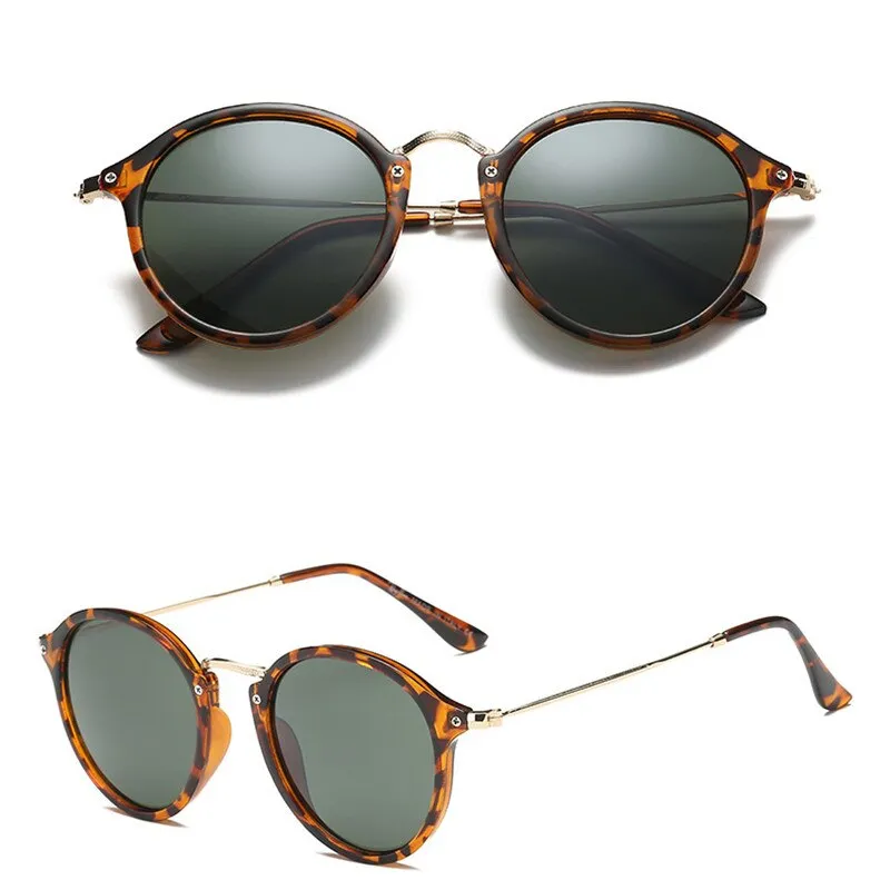 Round Retro Driving Sunglass
