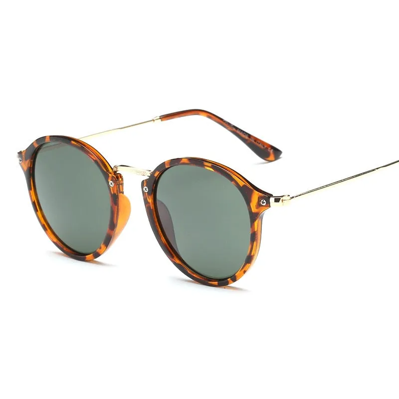 Round Retro Driving Sunglass