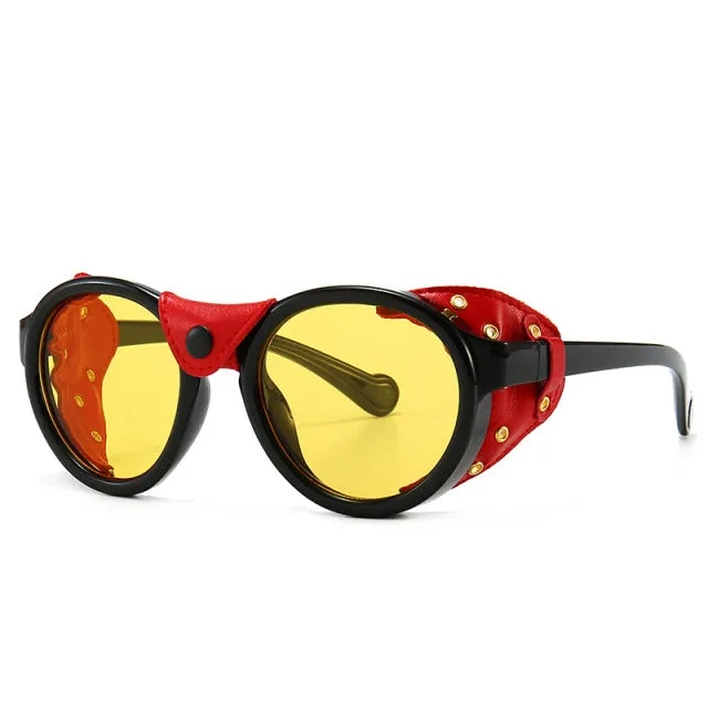 Round Steampunk Sunglasses