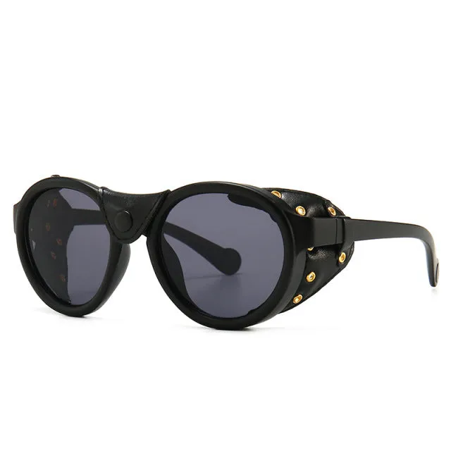Round Steampunk Sunglasses