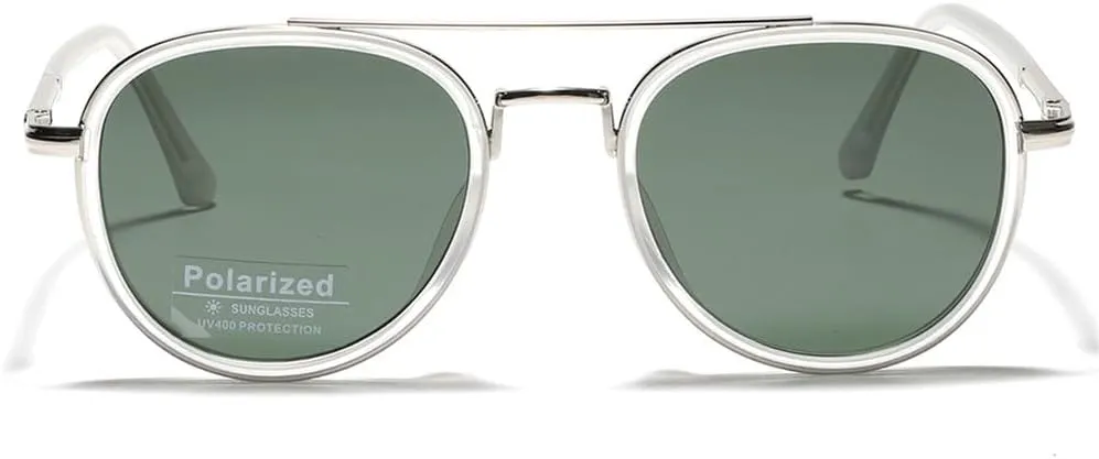 Round Sunglasses For Men Metal Polarized Sun Glasses For Women Driving