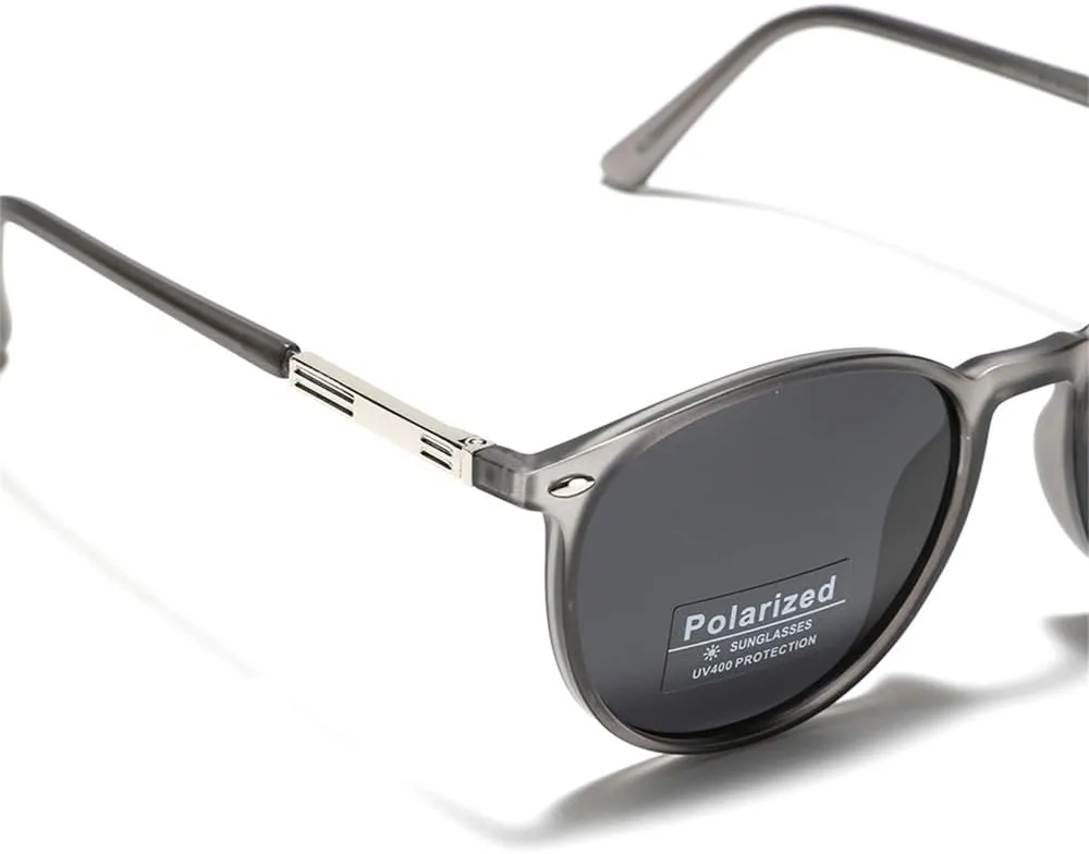 Round Sunglasses Women Polarized Sun Glasses For Men Driving Male Ultralight