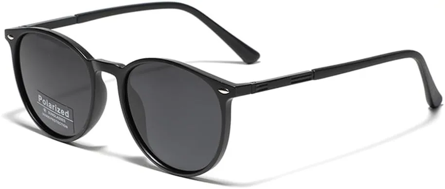 Round Sunglasses Women Polarized Sun Glasses For Men Driving Male Ultralight