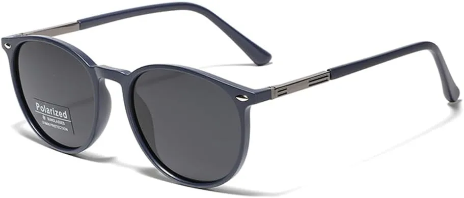 Round Sunglasses Women Polarized Sun Glasses For Men Driving Male Ultralight