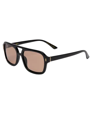 Royal Polarised Sunglasses in Black & Brown