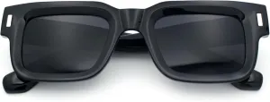 SA106 Hipster Thick Plastic Horn Rim Rectangle Gentleman Fashion Sunglasses