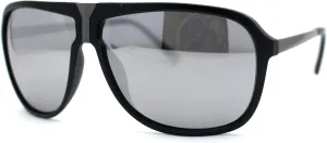 SA106 Luxury Mens Oversized Plastic Racer Mobster Fashion Sunglasses