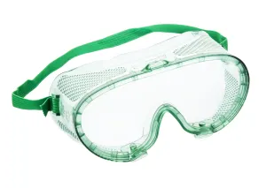 Safety Goggles - Direct Vent, Anti-Fog - Elastic Strap, Adjustable Fit