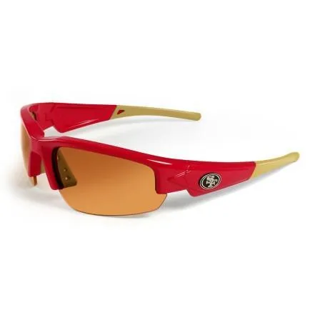 San Francisco 49ers Dynasty Sunglasses - Red and Gold