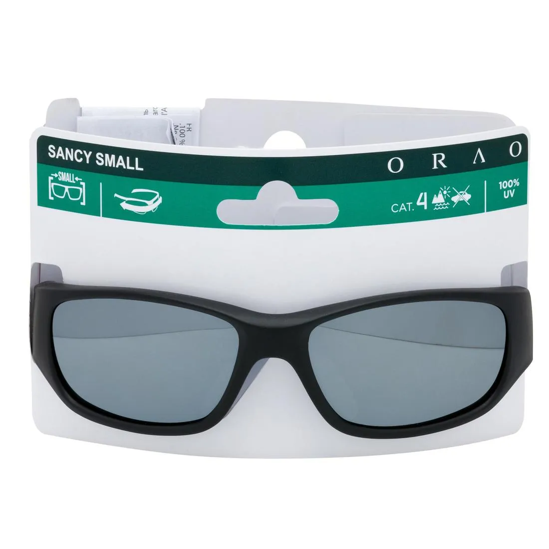 SANCY SMALL ski & mountain sport sunglasses adult black & blue category 4