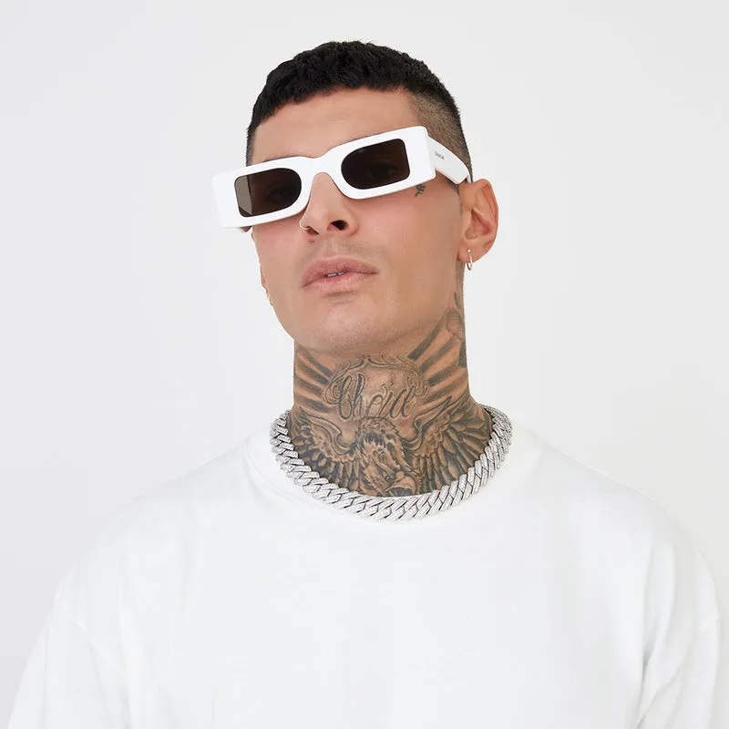 Savachi Sunglasses Jaram White/Black