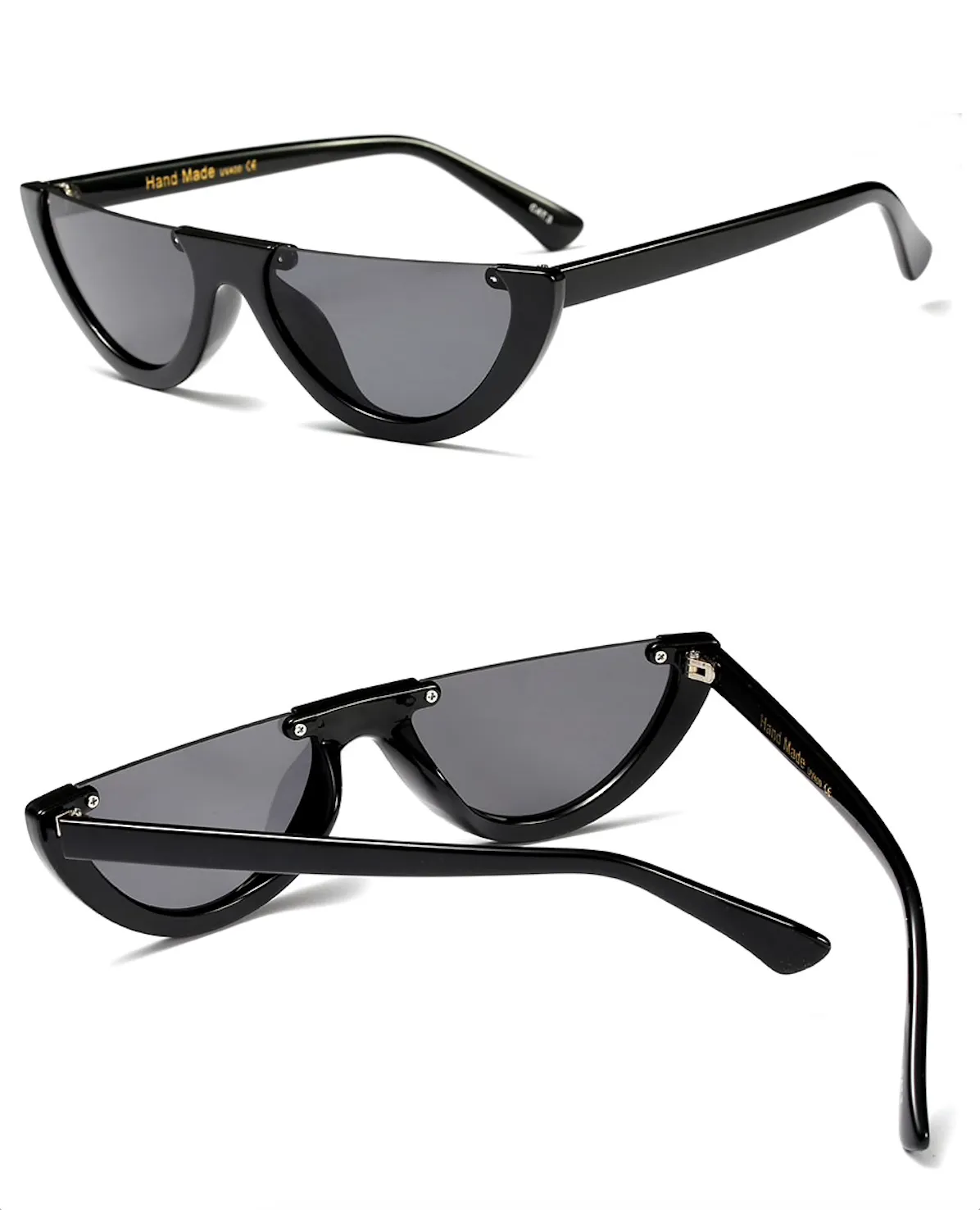 Semi Rimless Sunglasses