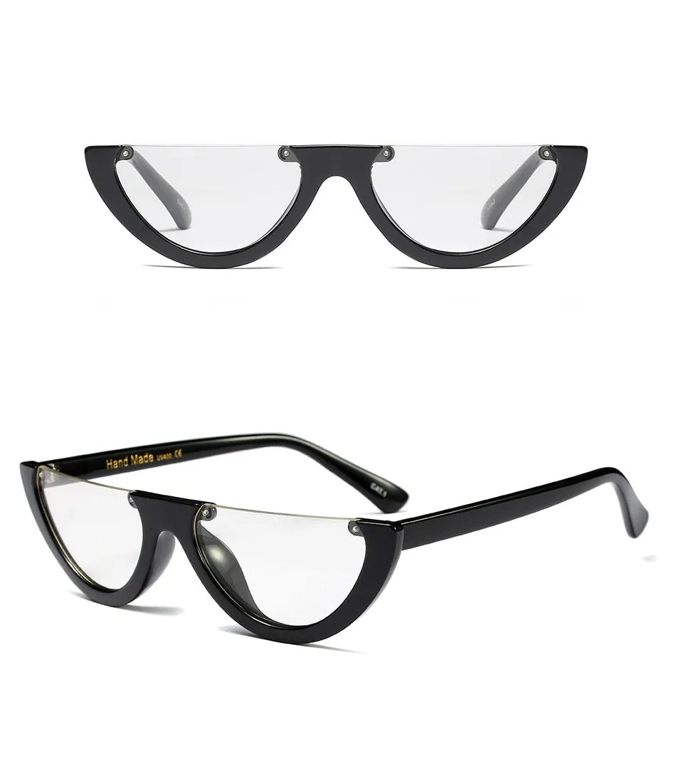 Semi Rimless Sunglasses
