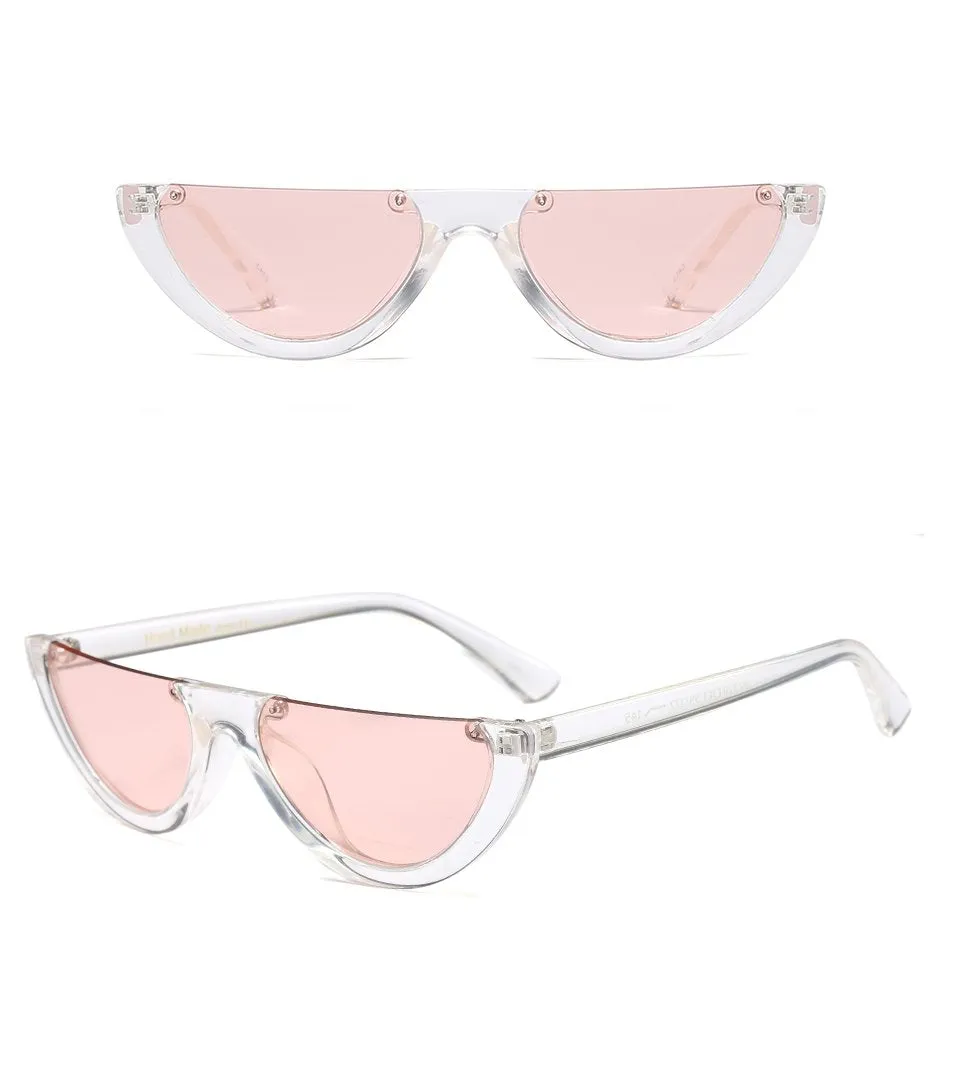 Semi Rimless Sunglasses