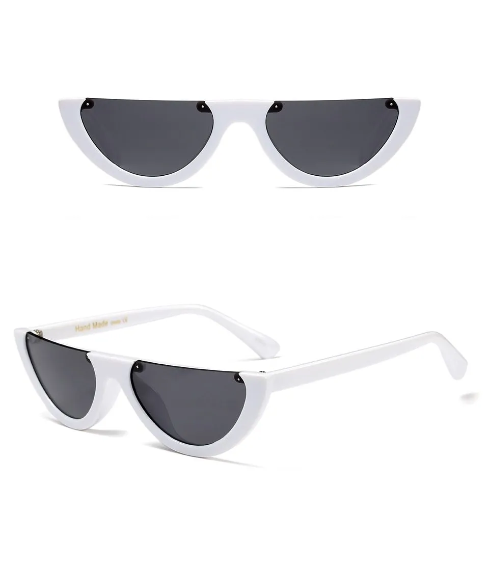 Semi Rimless Sunglasses