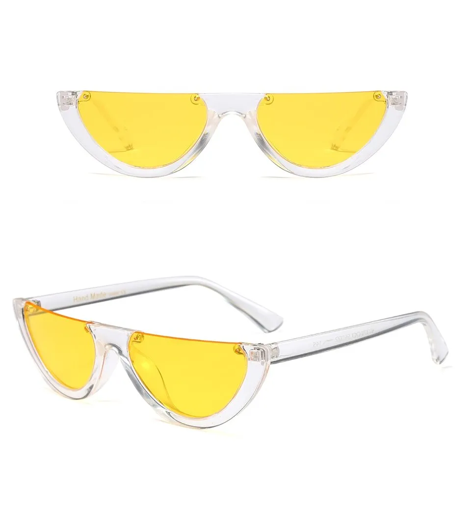 Semi Rimless Sunglasses