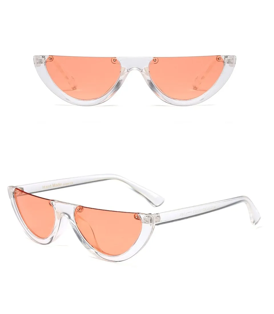 Semi Rimless Sunglasses